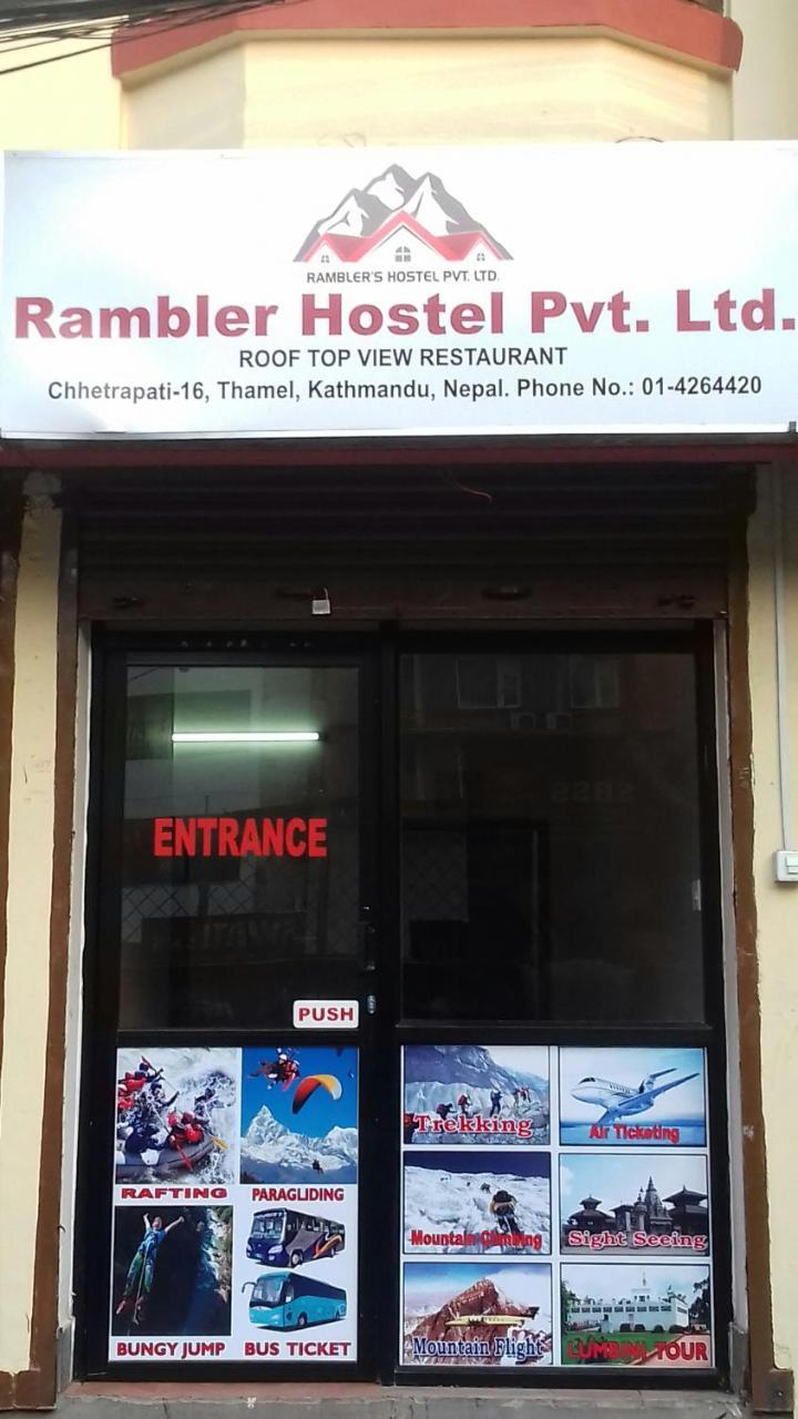 Rambler Hostel Pvt Ltd Kathmandu Exterior foto